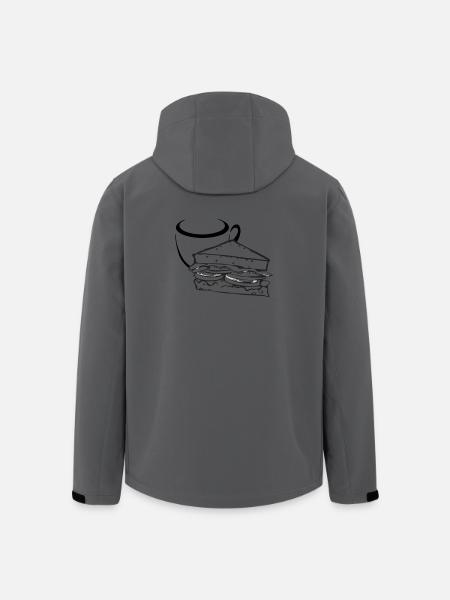 Breakfast Sandwich - Men’s Recycled Softshell Jacket by Stanley/Stella - stargazer