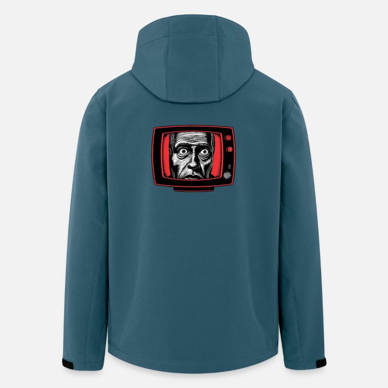 TV 02 - Recycelte Männer Softshell-Jacke von Stanley/Stella - Dunkles Petrol
