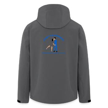 Je viens de me marier | Mariage - Veste softshell homme en polyester recyclé Stanley/Stella - bleu pétrole foncé - Dos - AI Model Male 185 light (185cm)