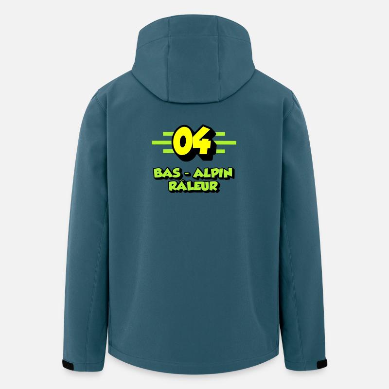 Grummelnder Alpenboden - Recycelte Männer Softshell-Jacke von Stanley/Stella - Dunkles Petrol