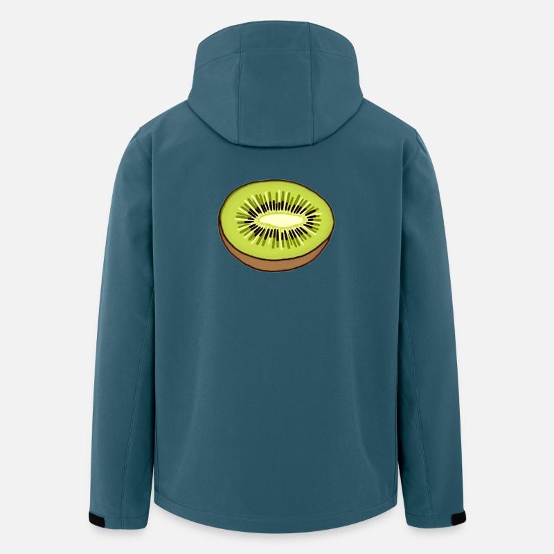 Kiwi - Recycelte Männer Softshell-Jacke von Stanley/Stella - Dunkles Petrol