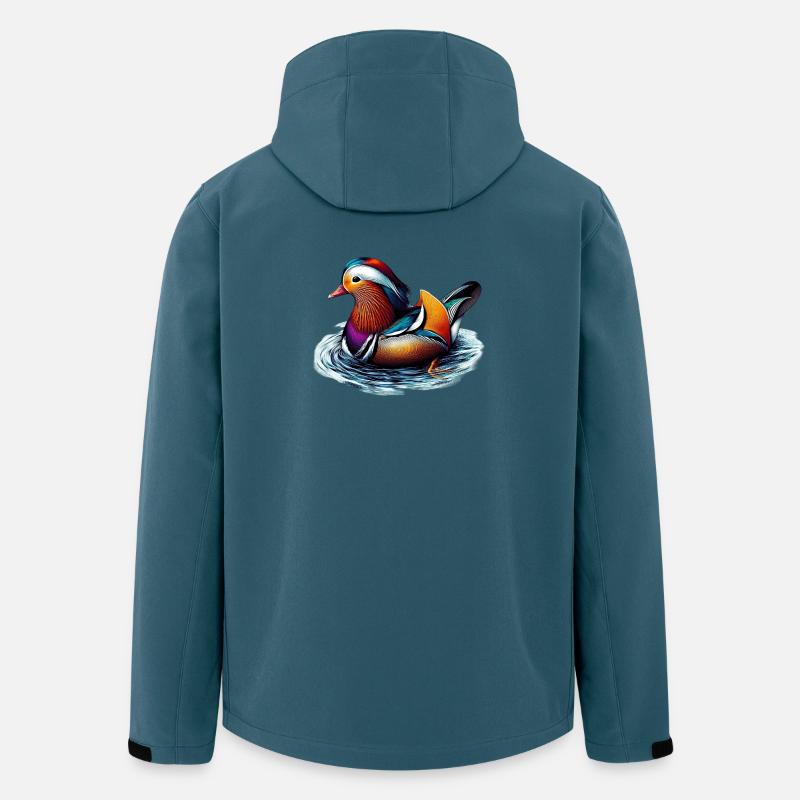 Mandarin duck - Men’s Recycled Softshell Jacket Discoverer by Stanley/Stella - stargazer
