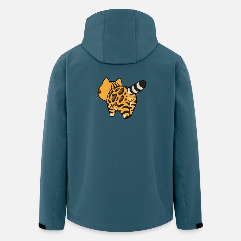 Leopard pattern converter - Men’s Recycled Softshell Jacket by Stanley/Stella - stargazer