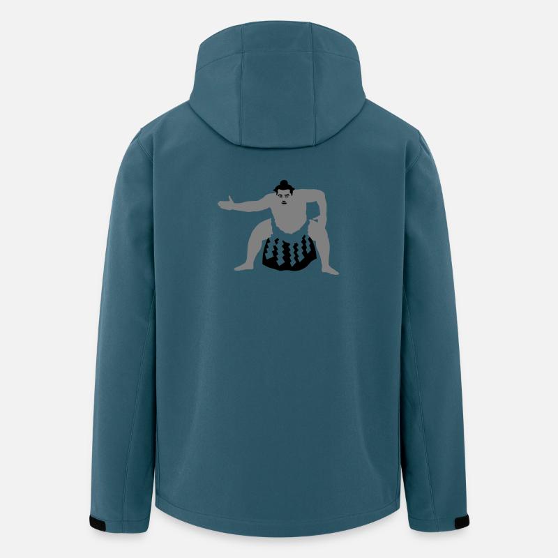 Sumo - Recycelte Männer Softshell-Jacke Discoverer von Stanley/Stella - Dunkles Petrol
