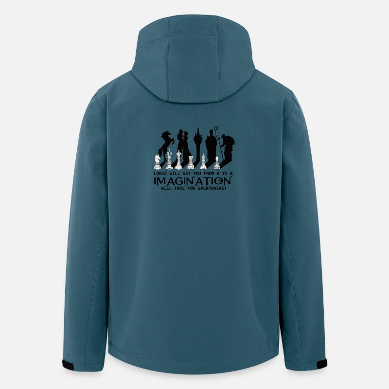 Chess Logic - Men’s Recycled Softshell Jacket by Stanley/Stella - stargazer