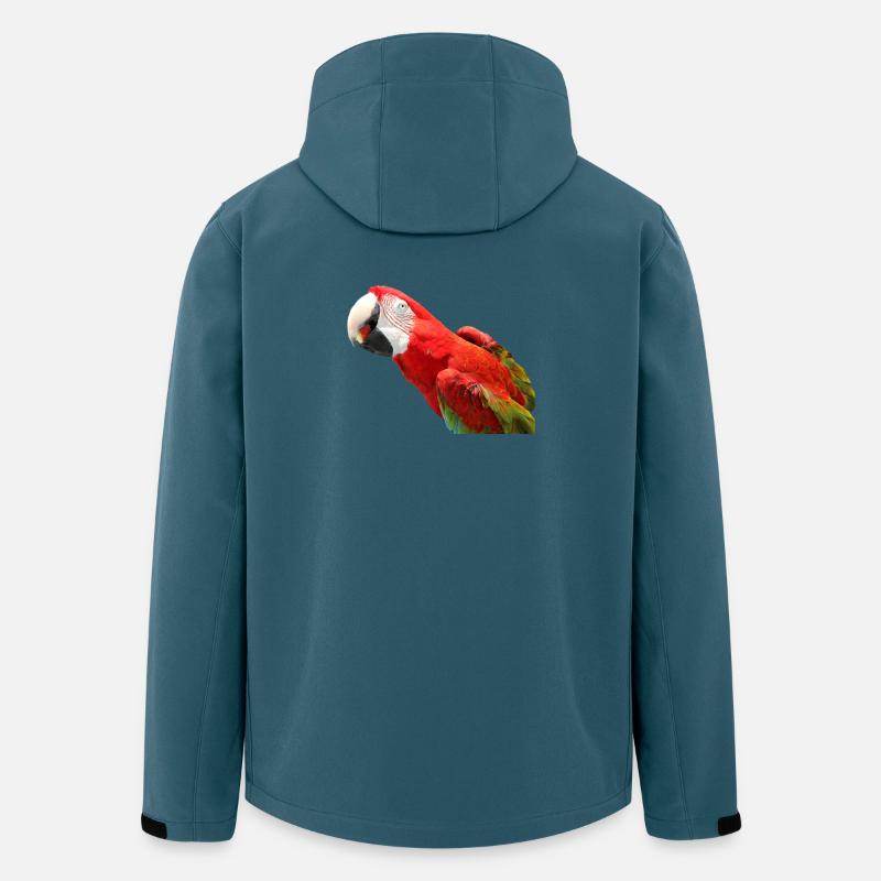 Parrots Bird T-shirt Gift - Men’s Recycled Softshell Jacket by Stanley/Stella - stargazer