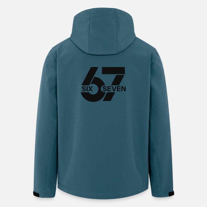 Sei sette meme - Giacca softshell uomo in poliestere riciclato di Stanley/Stella - petrolio scuro