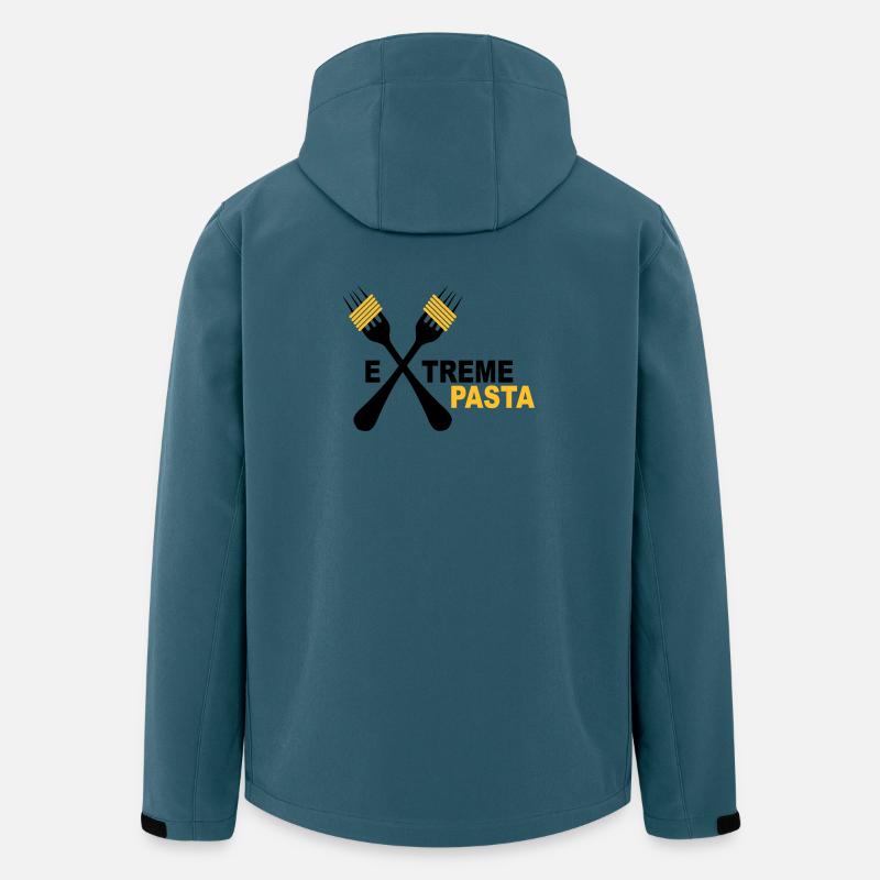 Pasta - Veste softshell homme en polyester recyclé Stanley/Stella - bleu pétrole foncé