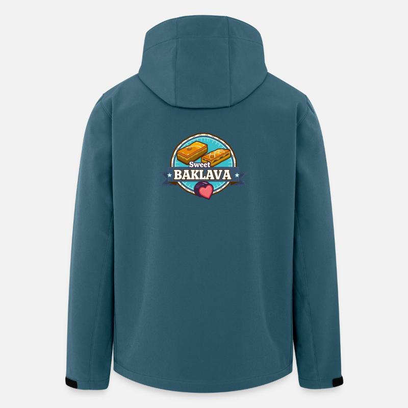 Baklava 01 - Recycelte Männer Softshell-Jacke von Stanley/Stella - Dunkles Petrol