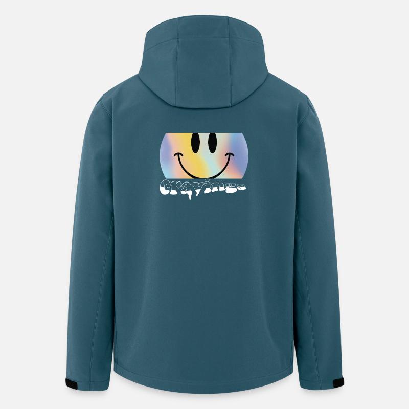 Tie-Dye Cravings Logo - Men’s Recycled Softshell Jacket by Stanley/Stella - stargazer