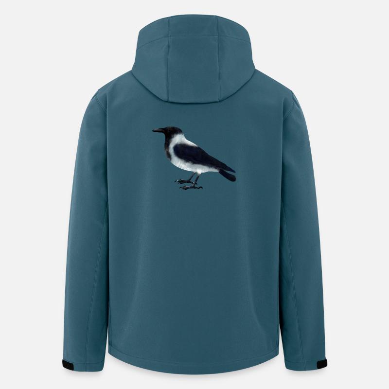 Hooded crow - Men’s Recycled Softshell Jacket by Stanley/Stella - stargazer