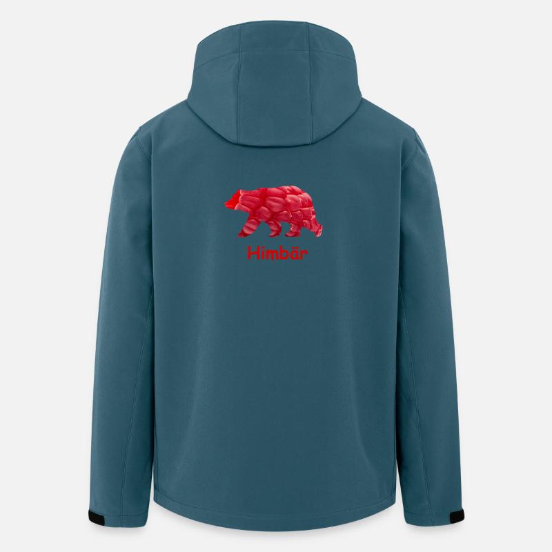 Himbär - Recycelte Männer Softshell-Jacke von Stanley/Stella - Dunkles Petrol