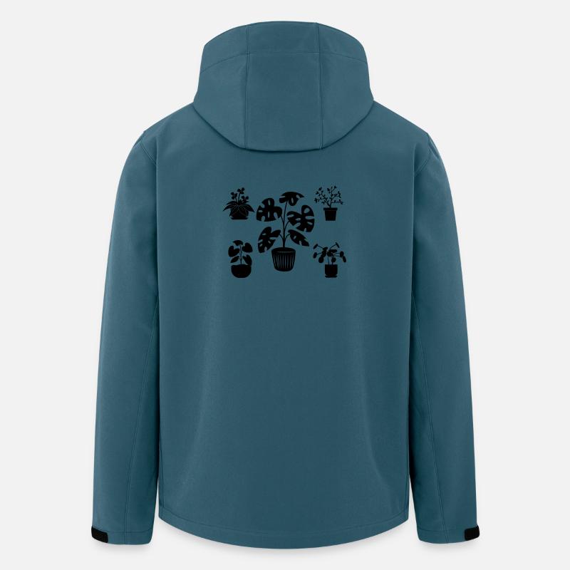 Houseplants five - Men’s Recycled Softshell Jacket by Stanley/Stella - stargazer