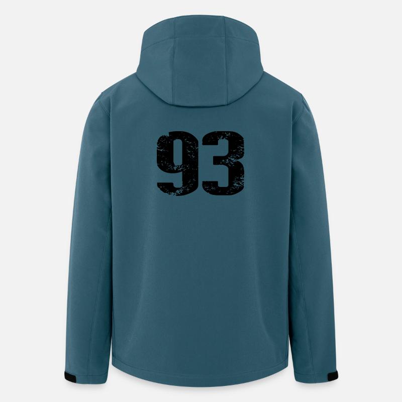 93 Number Jersey - Men’s Recycled Softshell Jacket by Stanley/Stella - stargazer