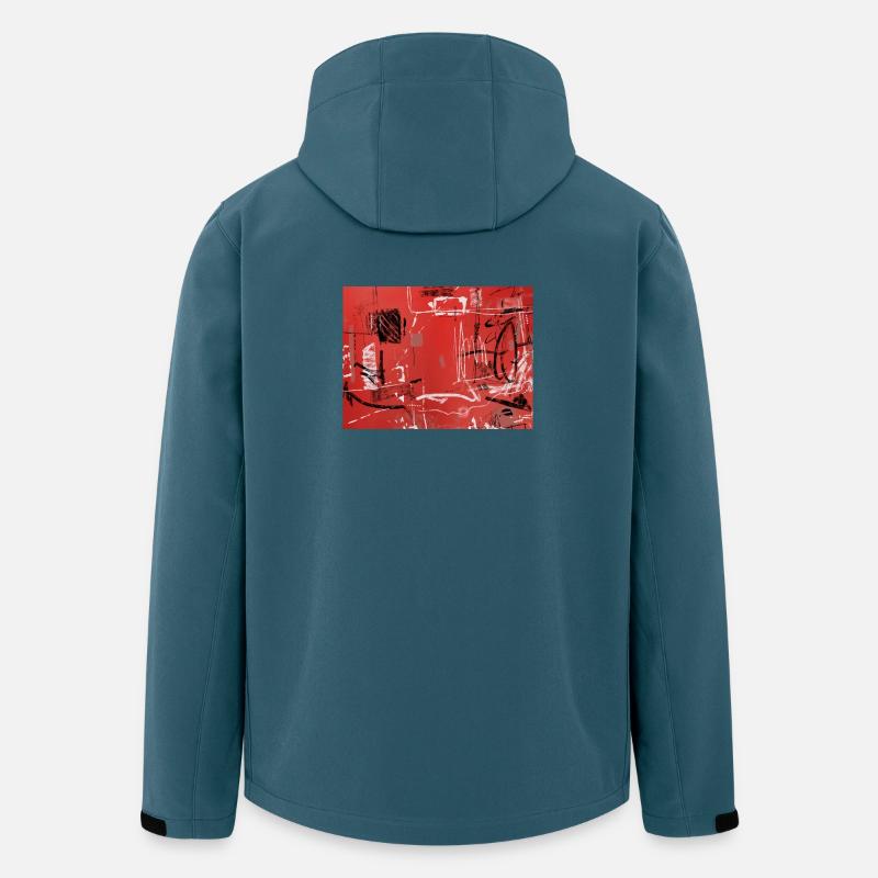 Stadtbewertung - Recycelte Männer Softshell-Jacke von Stanley/Stella - Dunkles Petrol