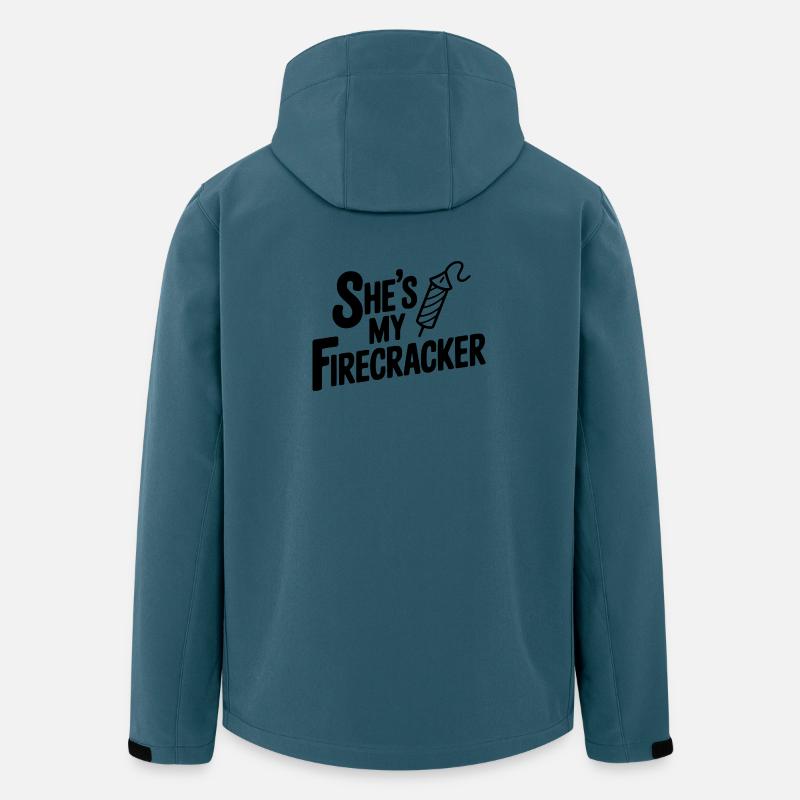 She's My Firecracker - Men’s Recycled Softshell Jacket by Stanley/Stella - stargazer