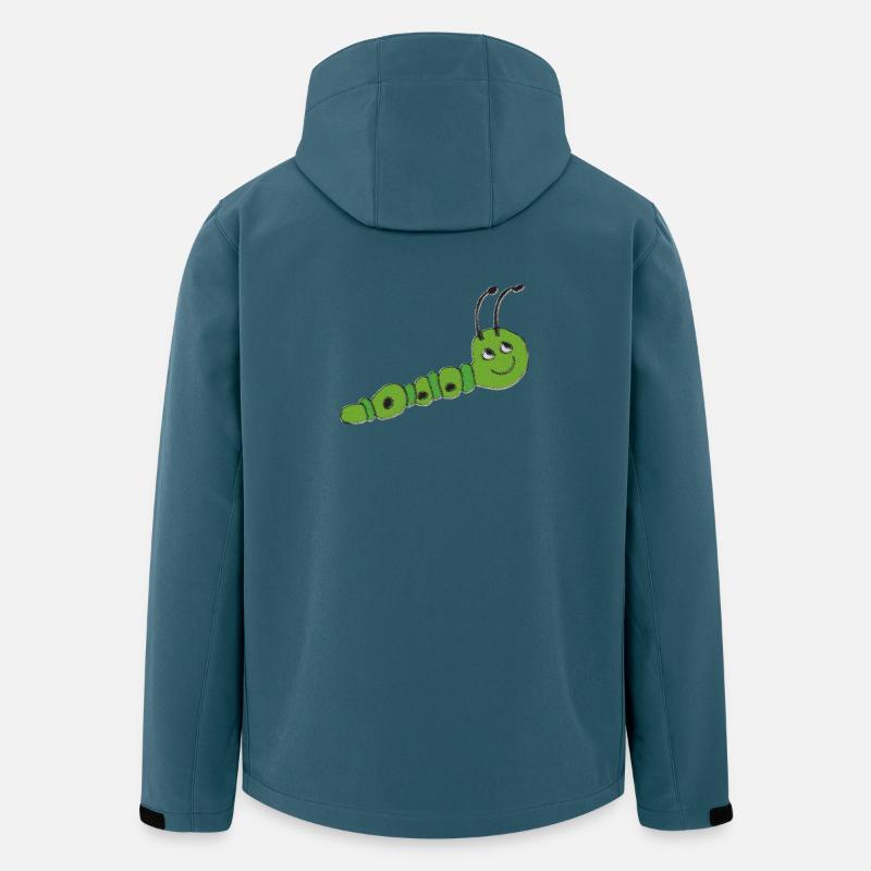 Caterpillar impressionism - Men’s Recycled Softshell Jacket by Stanley/Stella - stargazer