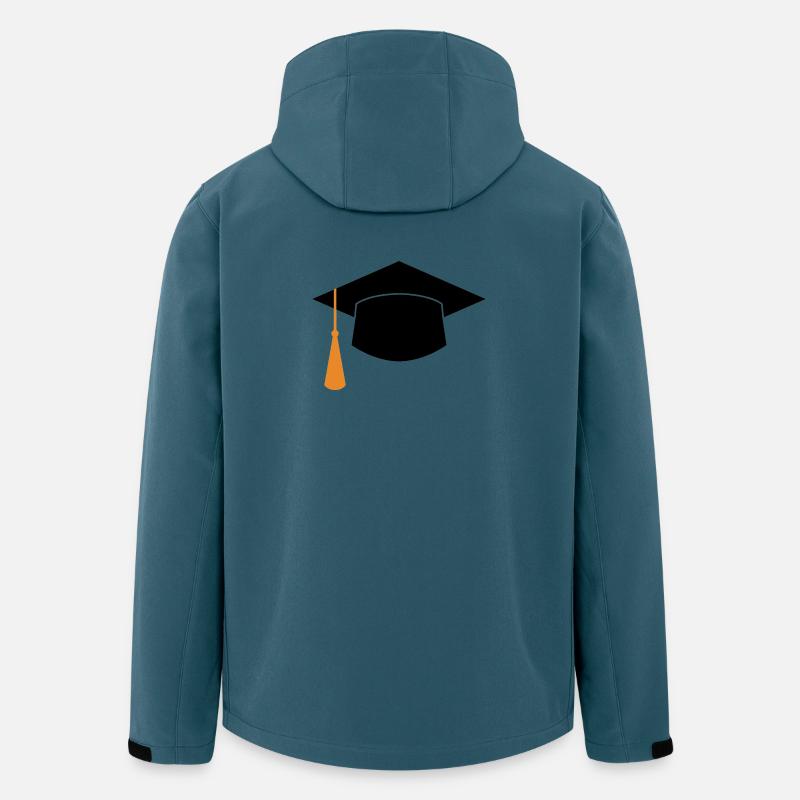 Graduation Cap - Men’s Recycled Softshell Jacket by Stanley/Stella - stargazer