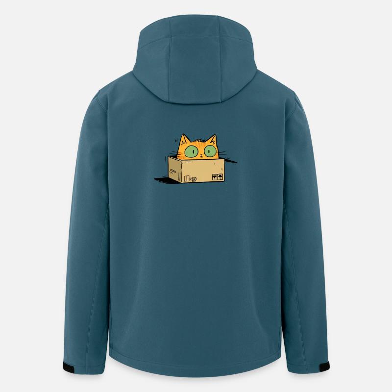 Mr Schroedinger - Recycelte Männer Softshell-Jacke von Stanley/Stella - Dunkles Petrol