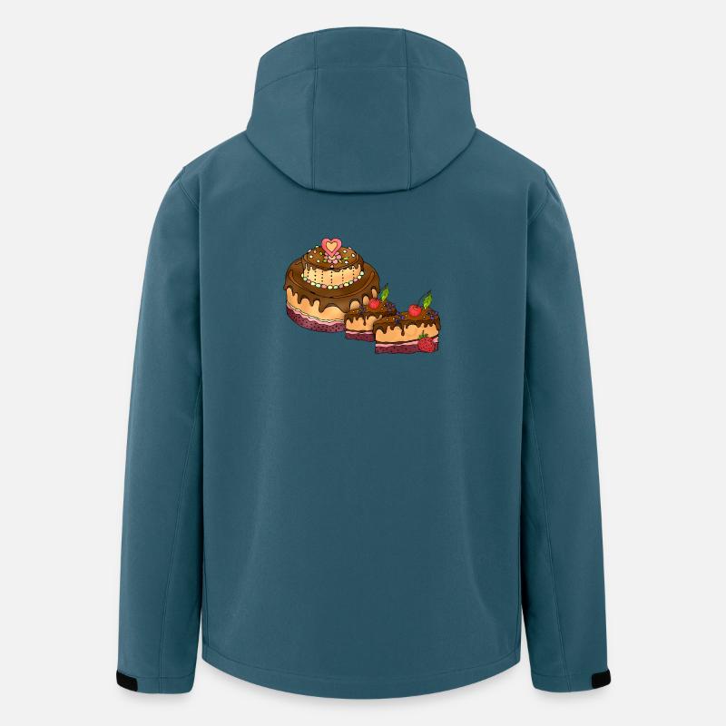 Kuchen - Recycelte Männer Softshell-Jacke von Stanley/Stella - Dunkles Petrol