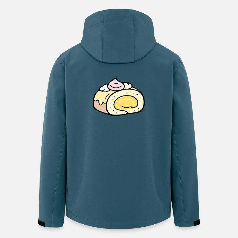 Sommerrollenkuchen - Recycelte Männer Softshell-Jacke von Stanley/Stella - Dunkles Petrol