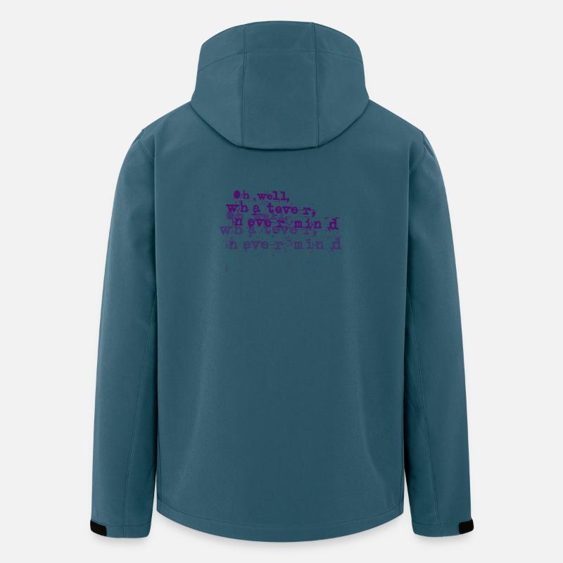 Vergiss es - Recycelte Männer Softshell-Jacke von Stanley/Stella - Dunkles Petrol