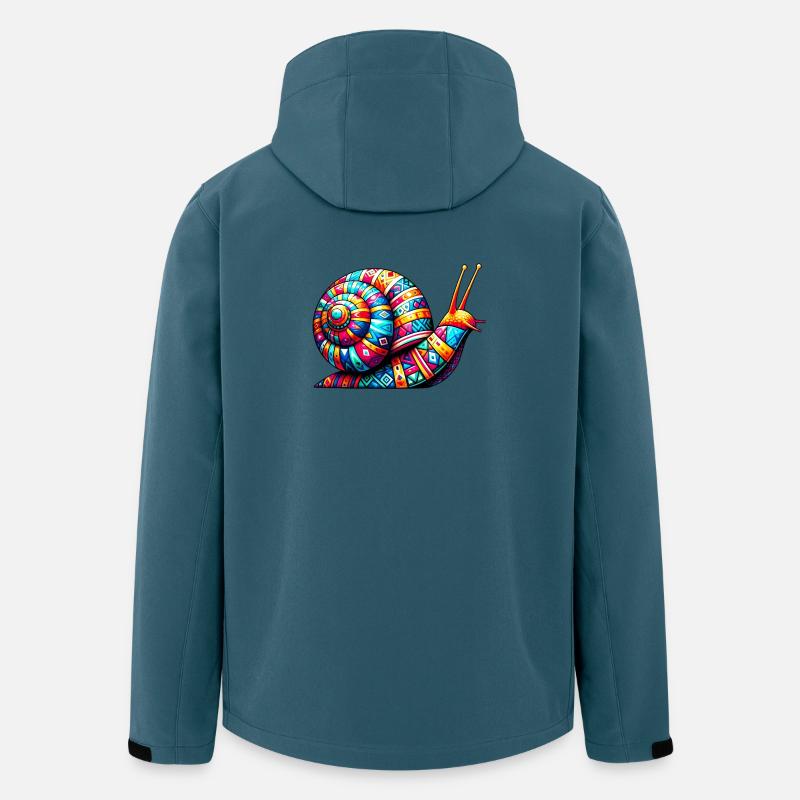 Snail - Men’s Recycled Softshell Jacket by Stanley/Stella - stargazer