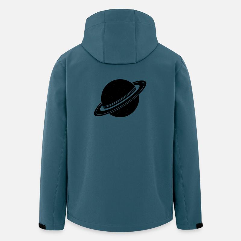 Planet - Recycelte Männer Softshell-Jacke von Stanley/Stella - Dunkles Petrol