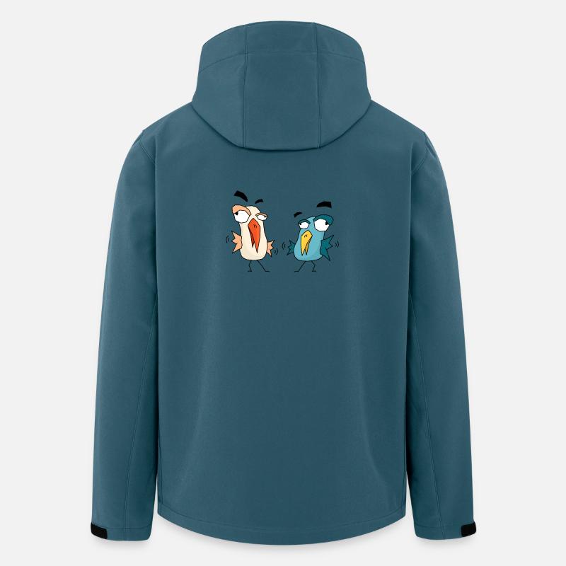 Ole Ole - Recycelte Männer Softshell-Jacke von Stanley/Stella - Dunkles Petrol