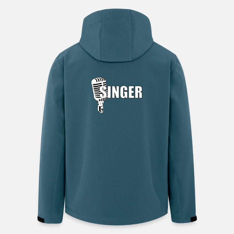 Sänger - Musik - Recycelte Männer Softshell-Jacke von Stanley/Stella - Dunkles Petrol