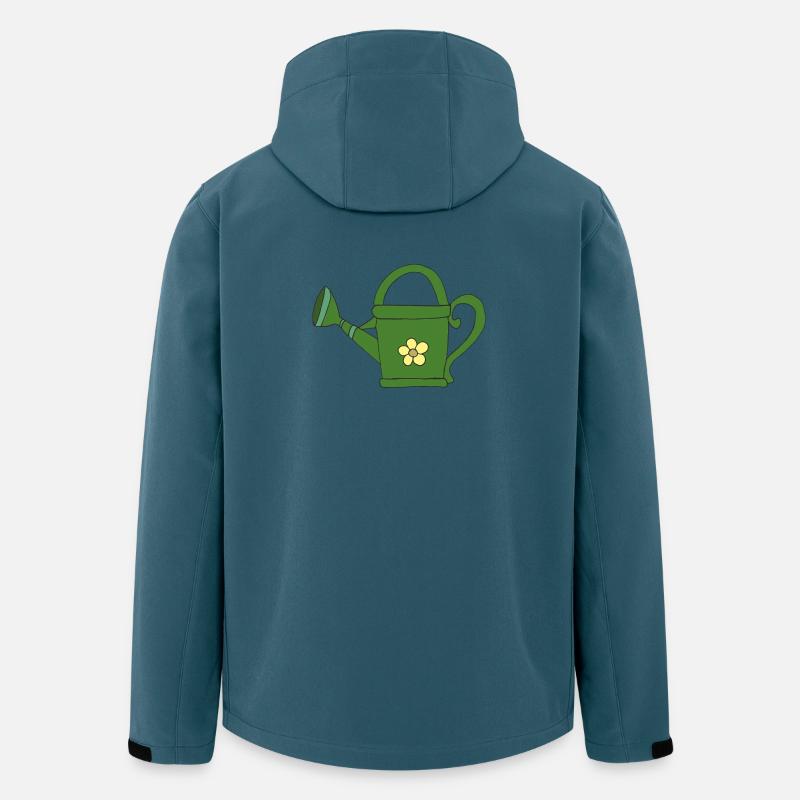 gießkanne - Recycelte Männer Softshell-Jacke von Stanley/Stella - Dunkles Petrol