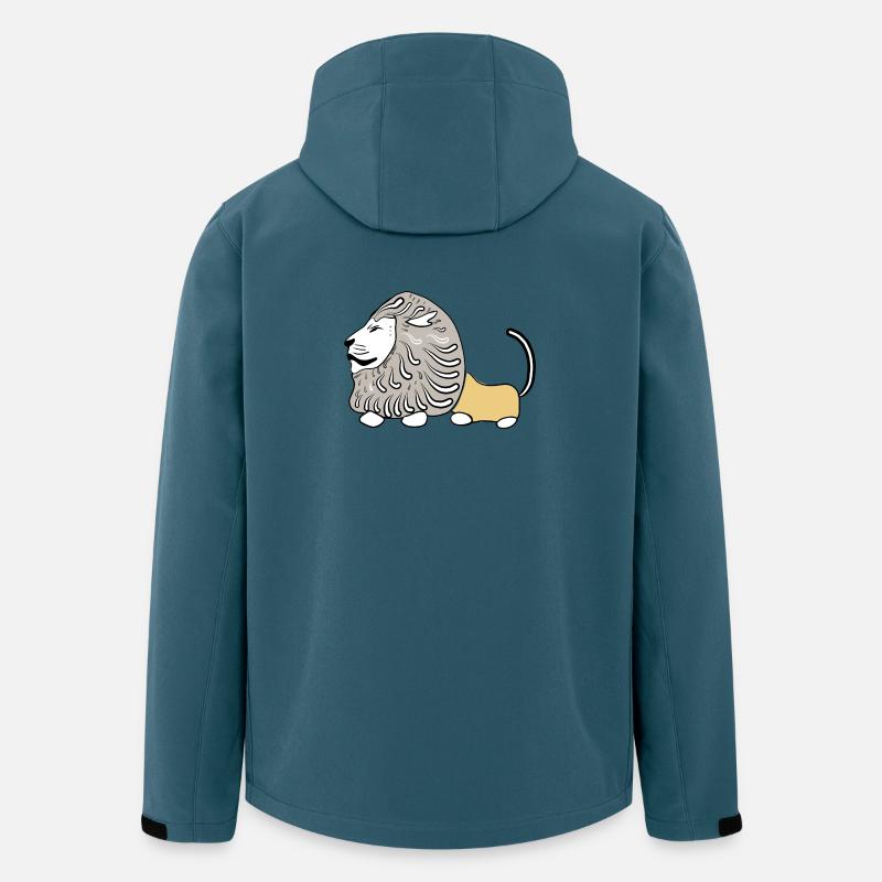 LION VECTER - Veste softshell homme en polyester recyclé Stanley/Stella - bleu pétrole foncé