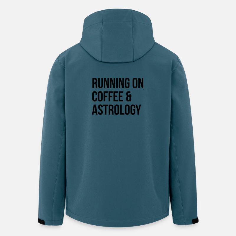 Astrologie - Recycelte Männer Softshell-Jacke von Stanley/Stella - Dunkles Petrol