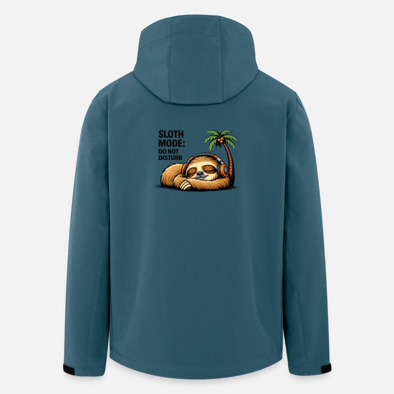 Trägheitsmodus Nicht stören - Recycelte Männer Softshell-Jacke von Stanley/Stella - Dunkles Petrol