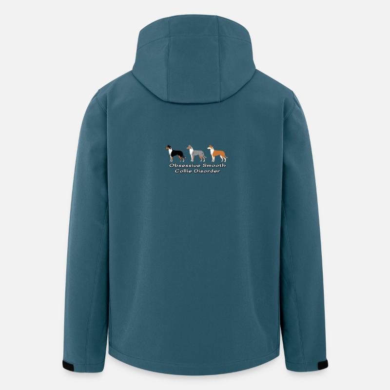 Obsessive Smooth Collie Disorder - Recycelte Männer Softshell-Jacke von Stanley/Stella - Dunkles Petrol