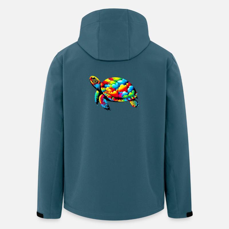 Turtle - Men’s Recycled Softshell Jacket by Stanley/Stella - stargazer