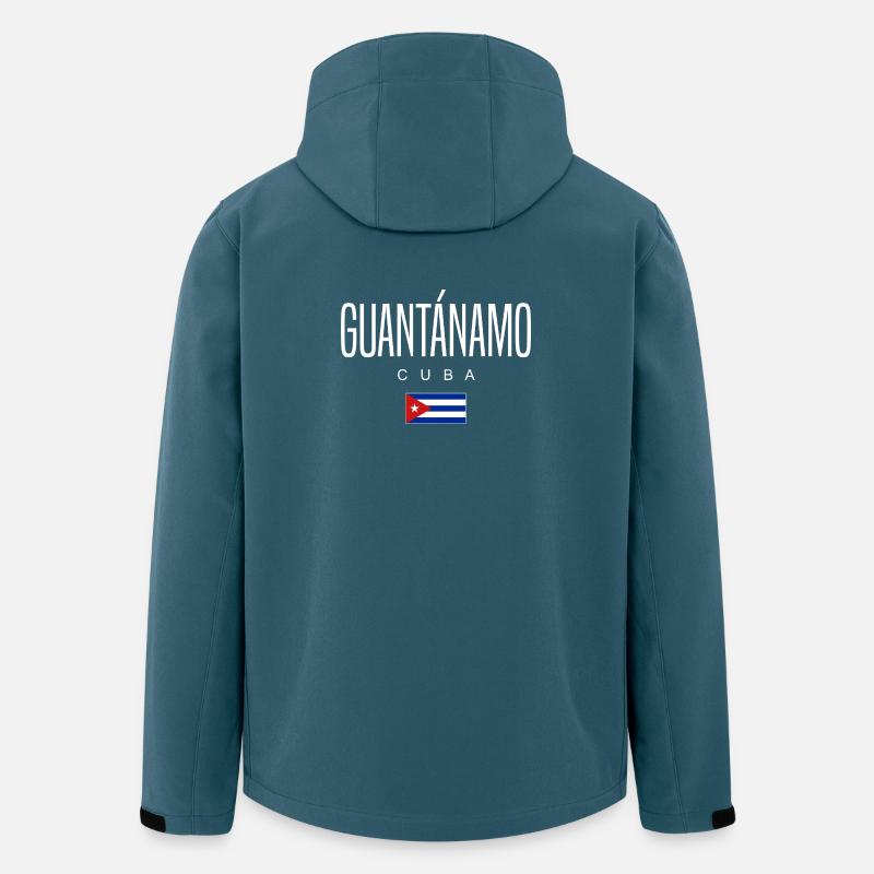 Guantánamo Cuba Cubans - Men’s Recycled Softshell Jacket by Stanley/Stella - stargazer