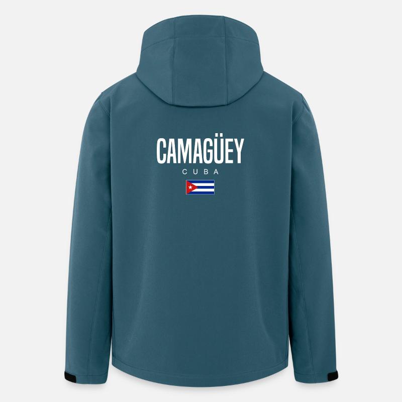 Camagüey Cuba Cubans - Men’s Recycled Softshell Jacket by Stanley/Stella - stargazer