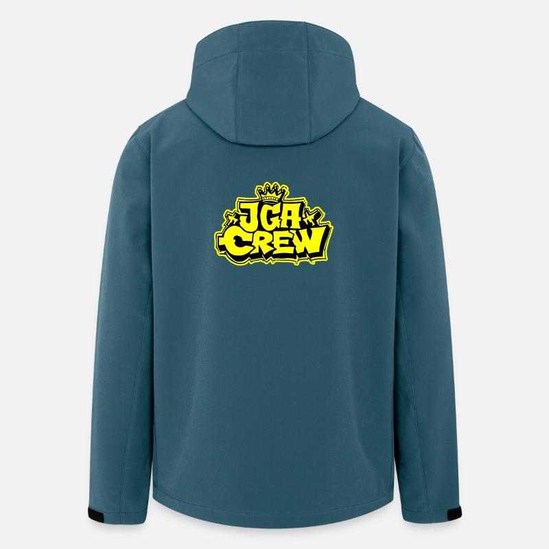 Junggesellenabschied Jga Crew - Recycelte Männer Softshell-Jacke von Stanley/Stella - Dunkles Petrol