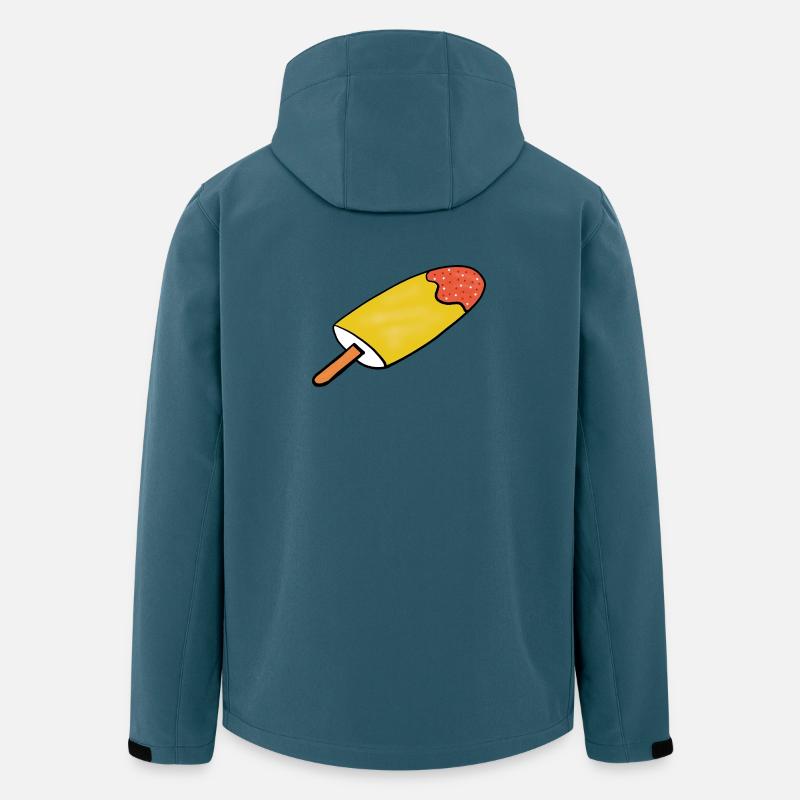 Eis Kinder Mädchen Jungen - Recycelte Männer Softshell-Jacke von Stanley/Stella - Dunkles Petrol