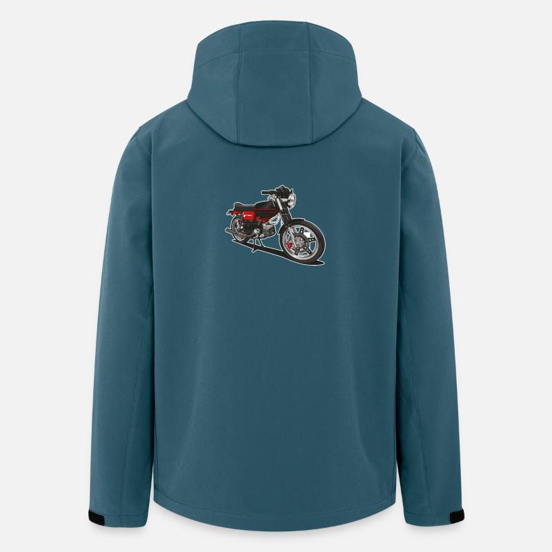Illustration // Moped - Men’s Recycled Softshell Jacket by Stanley/Stella - stargazer