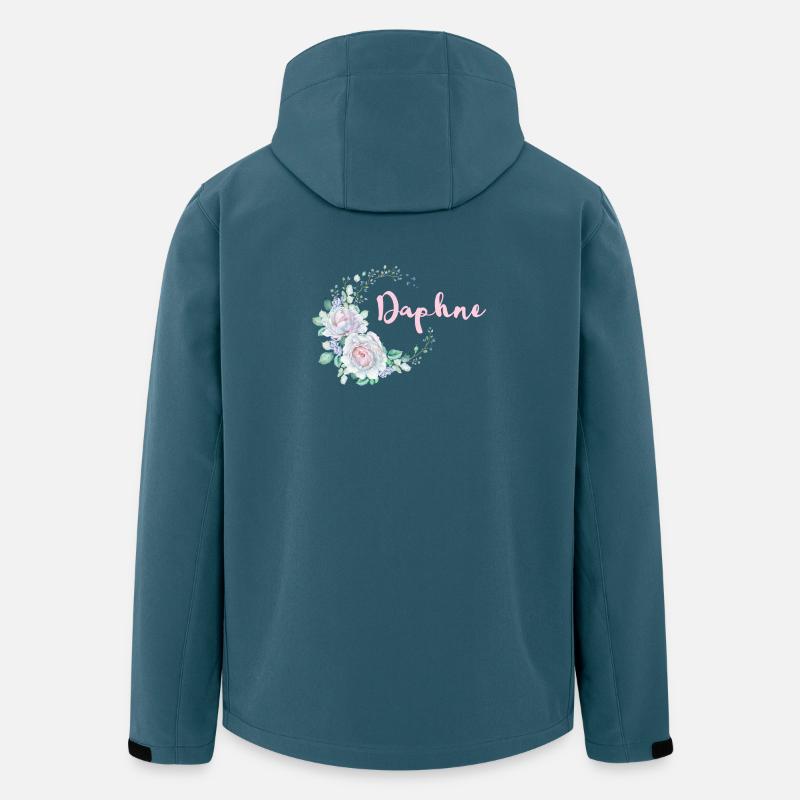 Für Daphne - Recycelte Männer Softshell-Jacke von Stanley/Stella - Dunkles Petrol