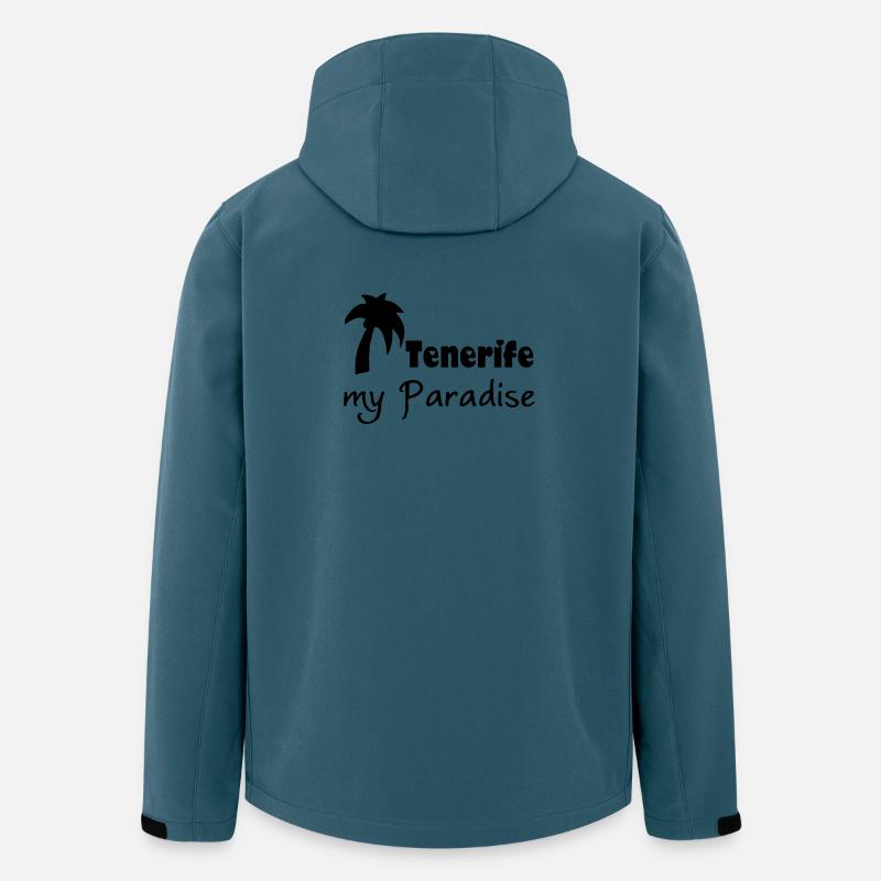 Tenerife Paradise Teneriffa Urlaub Geschenk - Recycelte Männer Softshell-Jacke von Stanley/Stella - Dunkles Petrol