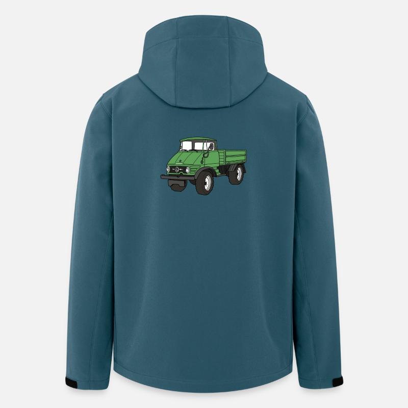 IMOGDIA - Recycelte Männer Softshell-Jacke von Stanley/Stella - Dunkles Petrol