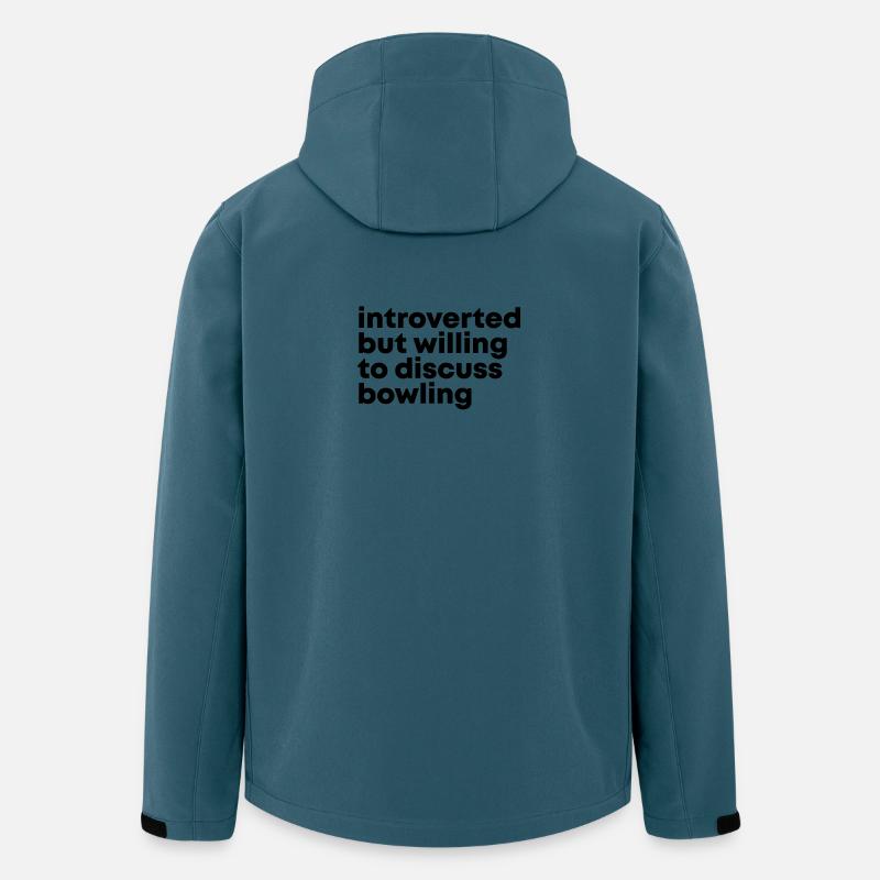 kegeln - Recycelte Männer Softshell-Jacke von Stanley/Stella - Dunkles Petrol