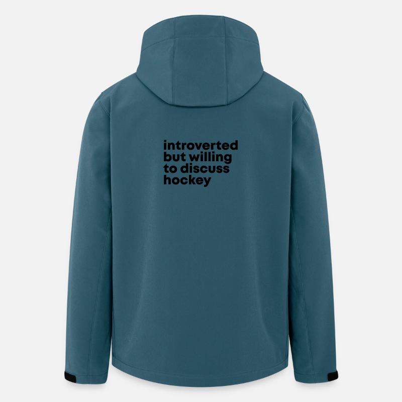 Hockey - Recycelte Männer Softshell-Jacke von Stanley/Stella - Dunkles Petrol