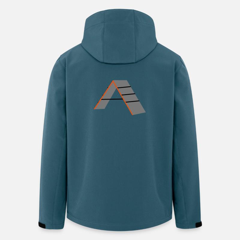 agility - Recycelte Männer Softshell-Jacke von Stanley/Stella - Dunkles Petrol