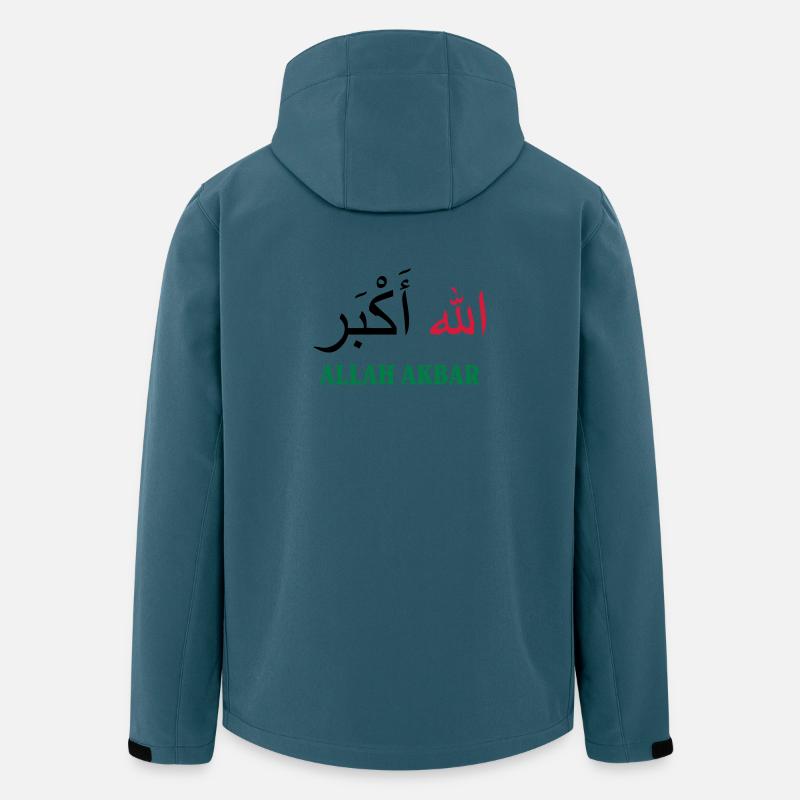 Allah Akbar - Recycelte Männer Softshell-Jacke von Stanley/Stella - Dunkles Petrol