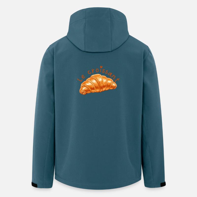 Der Halbmond - Recycelte Männer Softshell-Jacke von Stanley/Stella - Dunkles Petrol