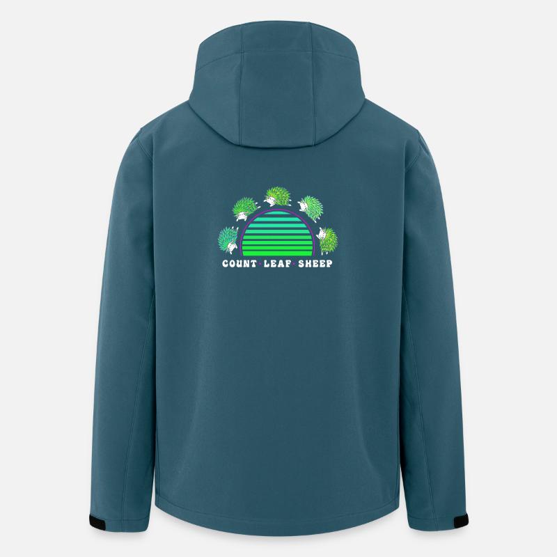 Schnecke - Recycelte Männer Softshell-Jacke von Stanley/Stella - Dunkles Petrol